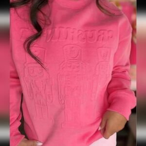 EUC Crushin It Embossed Sweatshirt